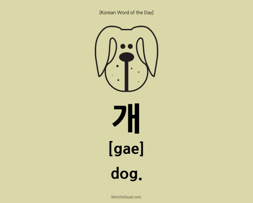 How To Say Dog In Korean